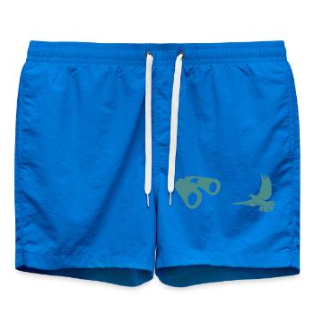 Minimalistische Vogelbeobachtung Silhouette - Badeshorts - Cobalt blue - Vorne