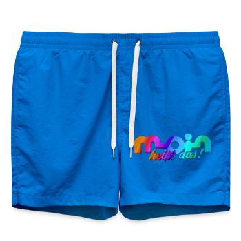 Moin heisst das! - Badeshorts - Cobalt blue - Vorne