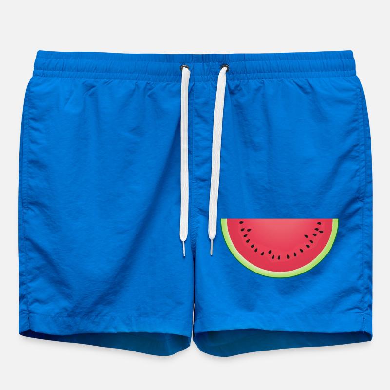 Tranche de pastèque juteuse - Short de bain - cobalt blue
