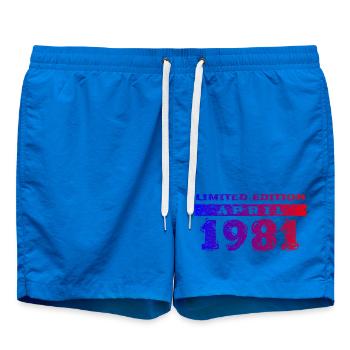 45e anniversaire Édition limitée 04/1981 - Short de bain - cobalt blue - Devant