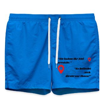 Pfad der Entdeckung: Lerne Neues kennen!  - Badeshorts - Cobalt blue - Vorne