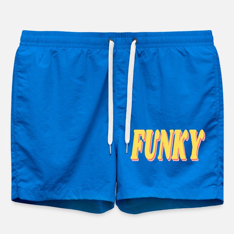 Funky - Swim Trunks - cobalt blue