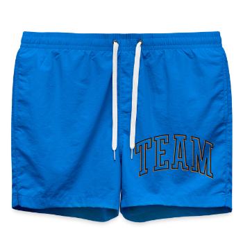Team Outline - Swim Trunks - cobalt blue - Front