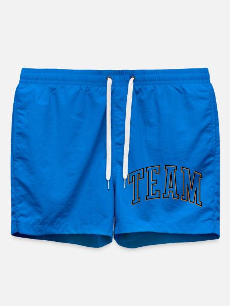 Team Outline - Swim Trunks - cobalt blue