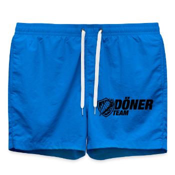Döner Team - Badeshorts - Cobalt blue - Vorne