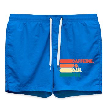 Pflege Krankenschwester Krankenhaus Geschenk - Badeshorts - Cobalt blue - Vorne