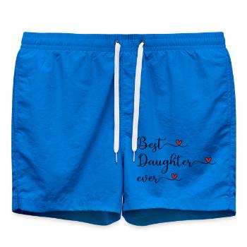 Best Daughter ever - Swim Trunks - cobalt blue - Front
