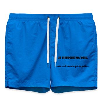 CITATION. MESSAGE. HUMOUR. CITATIONS DRÔLES - Short de bain - cobalt blue - Devant