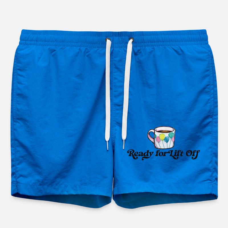 Décollage de la tasse en ballon - Short de bain - cobalt blue