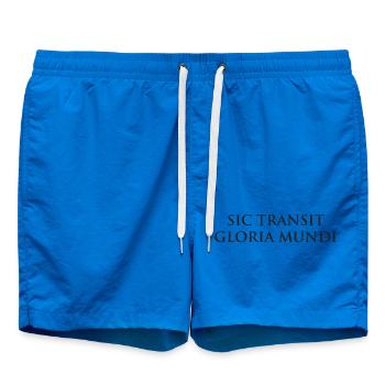 Sic Transit Gloria Mundi - Badeshorts - Cobalt blue - Vorne