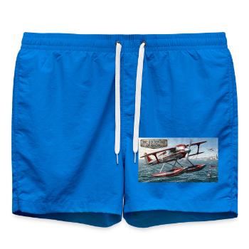 The Golden Age of Air Racing - Swim Trunks - cobalt blue - Front
