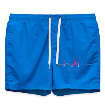 Vertikaltuch Heartbeat Luftakrobatik Aerial Silk - Badeshorts - Cobalt blue - Vorne