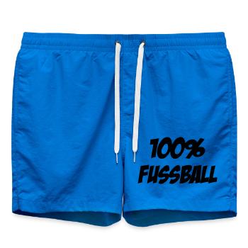 100% Football : Le Design des Vrais Passionnés - Short de bain - cobalt blue - Devant