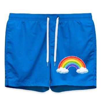 Arc-en-ciel sur les nuages - Short de bain - cobalt blue - Devant
