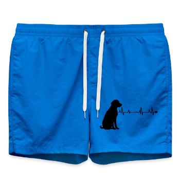 Dog - Swim Trunks - cobalt blue - Front