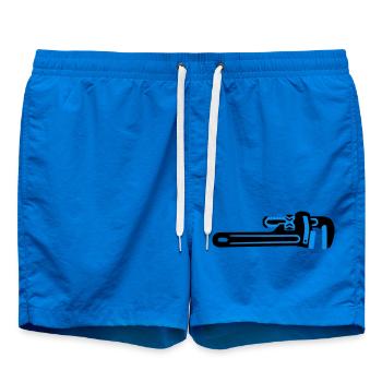 Outil à clé à molette Plombier - Short de bain - cobalt blue - Devant