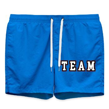 Lettrage d’équipe - Short de bain - cobalt blue - Devant
