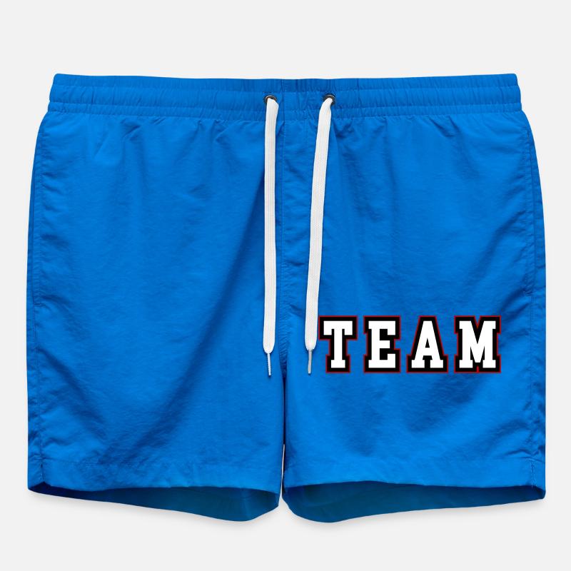Lettrage d’équipe - Short de bain - cobalt blue