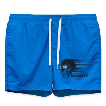 Skull Bicycle VTT VTT Conception de VTT - Short de bain - cobalt blue - Devant