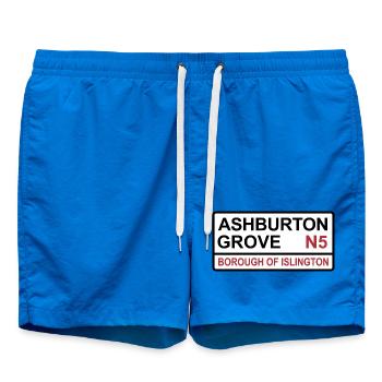 Panneau de l’équipe de football du nord de Londres Ashburton Grove - Short de bain - cobalt blue - Devant