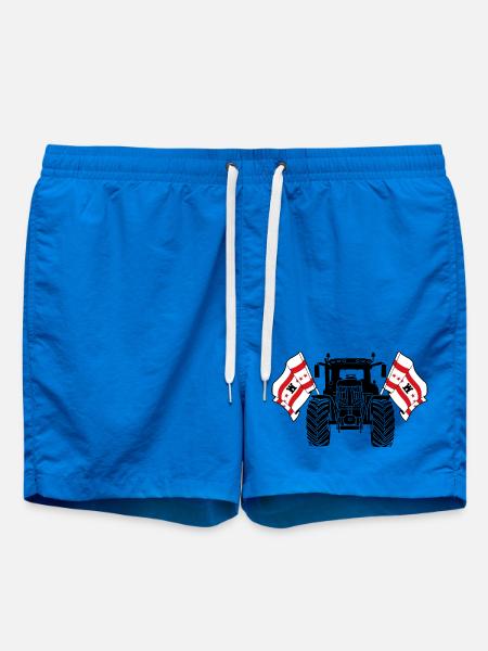 Drenthe_Tractor_Pride - Swim Trunks - cobalt blue