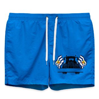Zeeland_Tractor_Custom_Edition - Short de bain - cobalt blue - Devant