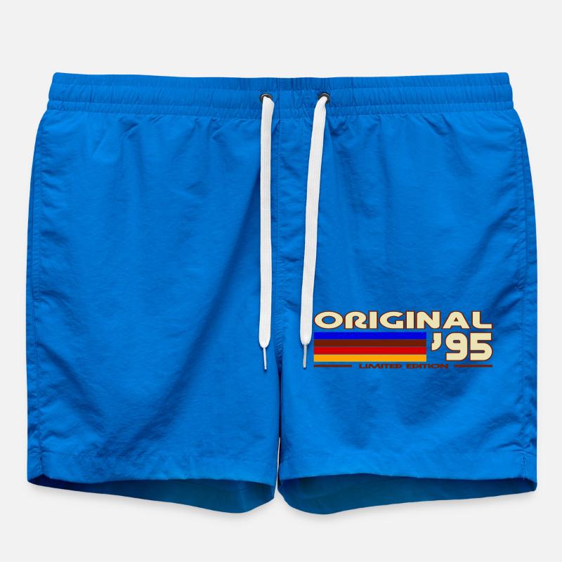 1995 - Swim Trunks - cobalt blue
