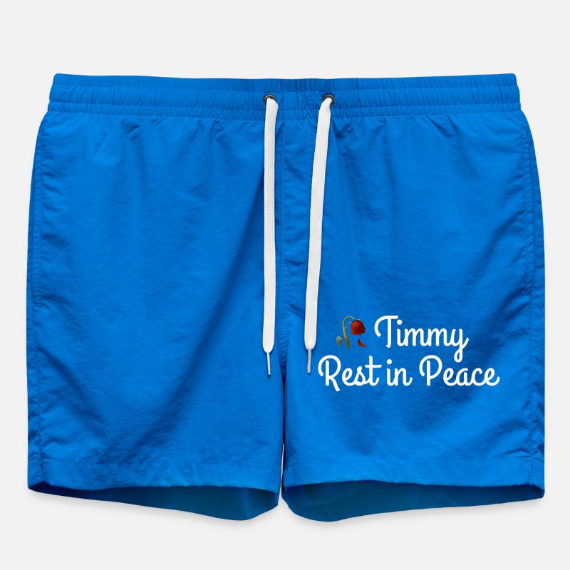 Timmy Wal Shirt Gift - Swim Trunks - cobalt blue