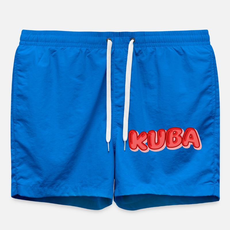 Comic Kuba - Badeshorts - Cobalt blue