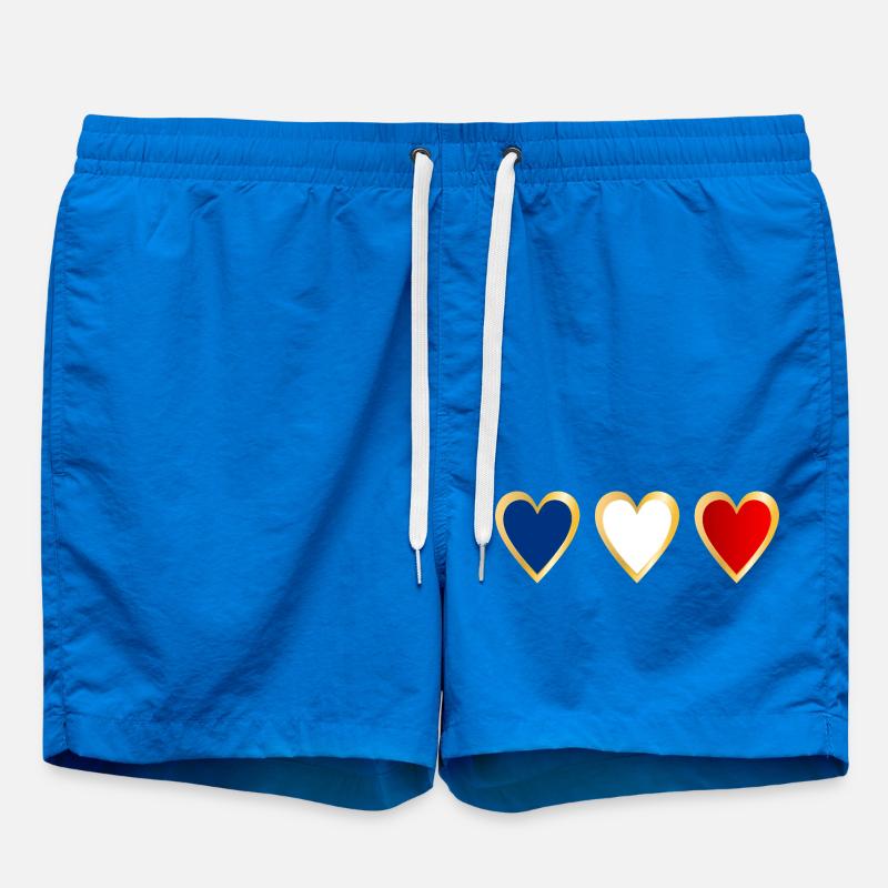 France Flag - Swim Trunks - cobalt blue
