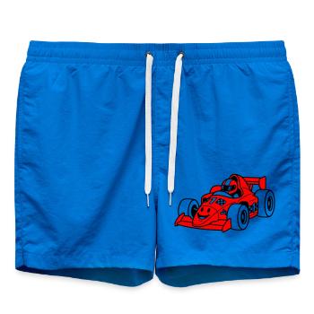 Racing Car Child - Badeshorts - Cobalt blue - Vorne