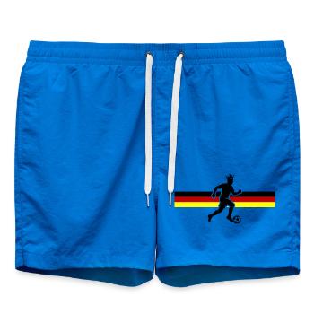 Soccer Germany Soccer Flag - Swim Trunks - cobalt blue - Front