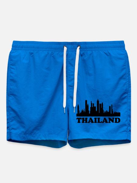 Skyline de Thaïlande - Short de bain - cobalt blue