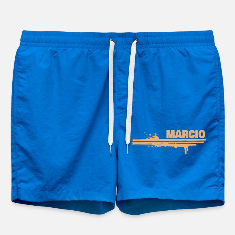 Marcio en peinture - Short de bain - cobalt blue