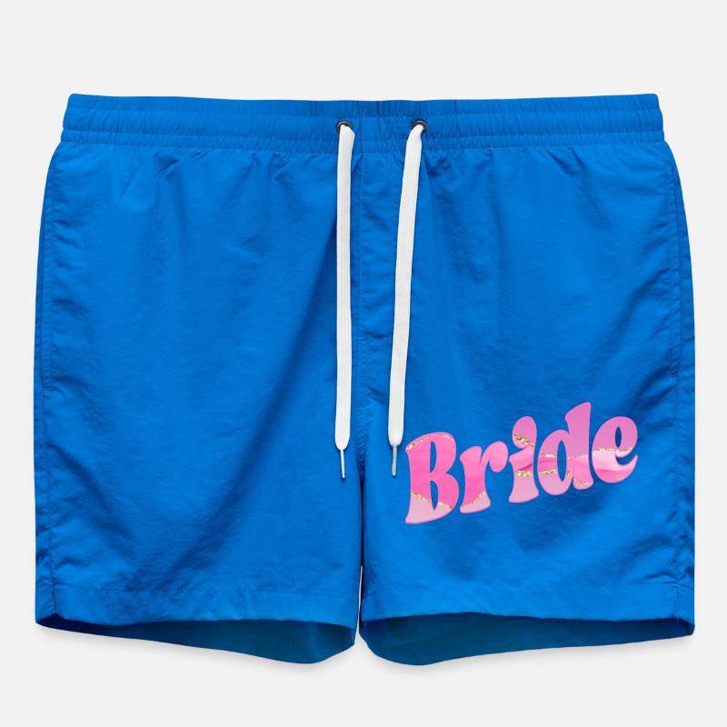 Brauthochzeit - Badeshorts - Cobalt blue