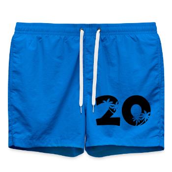 20 - Swim Trunks - cobalt blue - Front