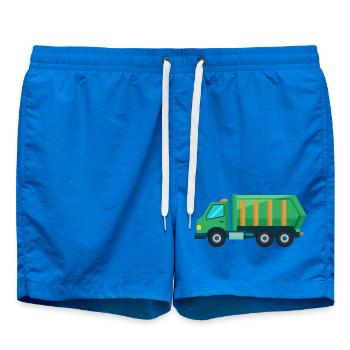 Garbage truk - Swim Trunks - cobalt blue - Front
