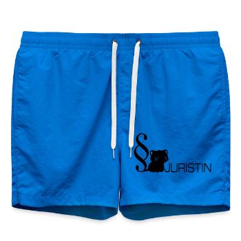 Avocat Chat Juridique - Short de bain - cobalt blue - Devant - AI Model Male 185 light (185cm)
