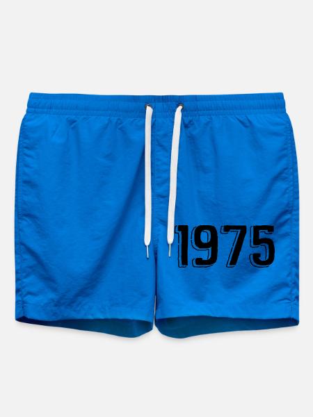 1975 - Swim Trunks - cobalt blue