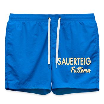 SAUERTEIG, BROT BACKEN - Badeshorts - Cobalt blue - Vorne - AI Model Male 185 light (185cm)