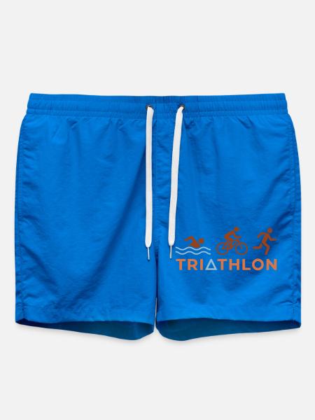 Triathlon Logo - Badeshorts - Cobalt blue