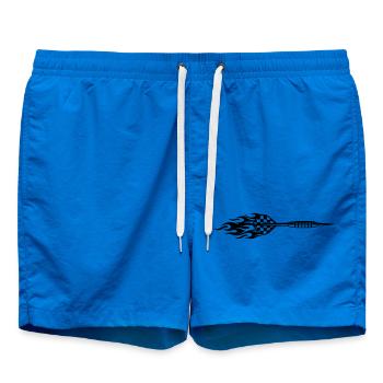 Dartpfeil Symbol Feuer - Badeshorts - Cobalt blue - Vorne