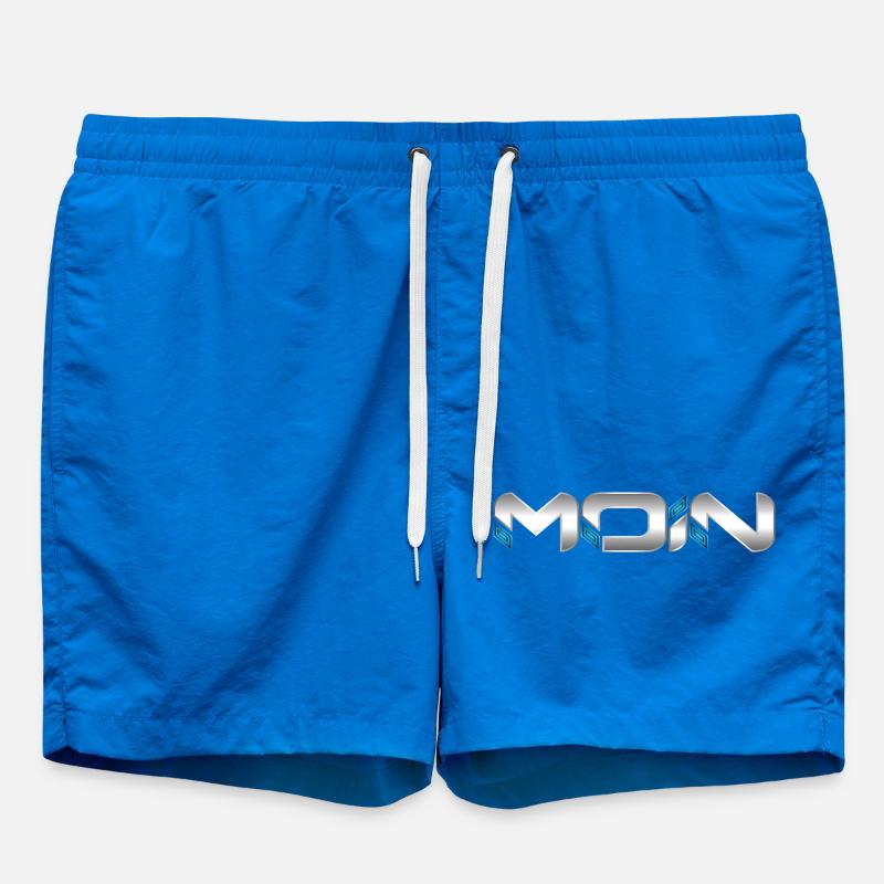 Hello - Swim Trunks - cobalt blue