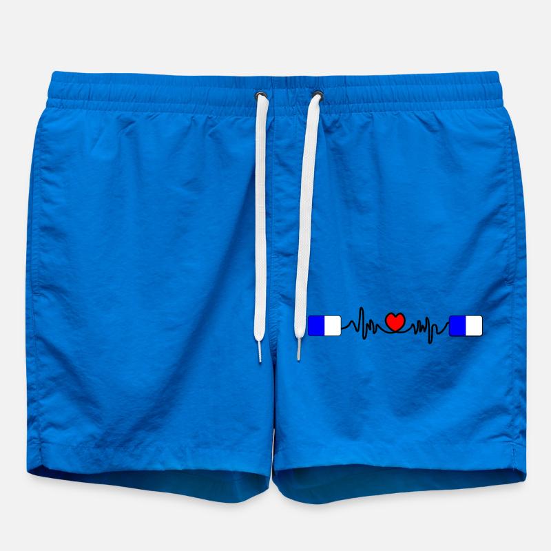 Spa Racing Heartbeat - Swim Trunks - cobalt blue