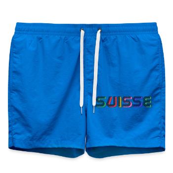 SCHWEIZ. HUMOR. LAND - Badeshorts - Cobalt blue - Vorne