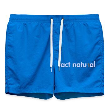 Act Natural - Swim Trunks - cobalt blue - Front