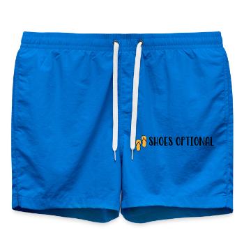 Chaussures optionnelles - Diction de plage - Tongs - Short de bain - cobalt blue - Devant