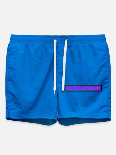 Bester Mann - Badeshorts - Cobalt blue