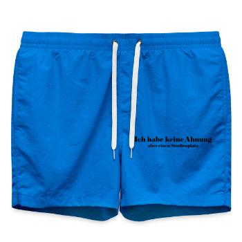 Lieu d’étude - Short de bain - cobalt blue - Devant