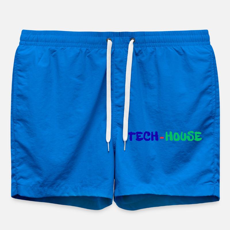 Tech House - Swim Trunks - cobalt blue